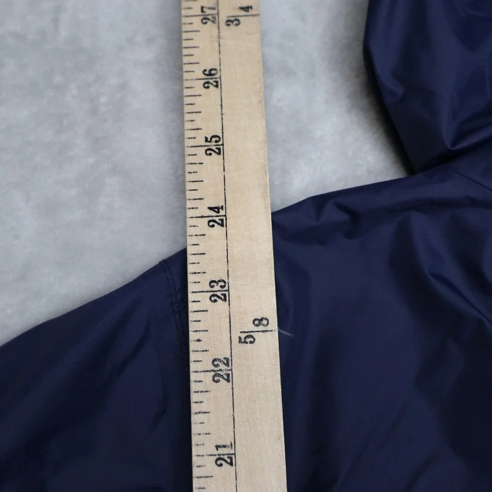 Columbia Jacket Boys Medium 10/12 Blue Watertight Rain Wind Waterproof Hooded